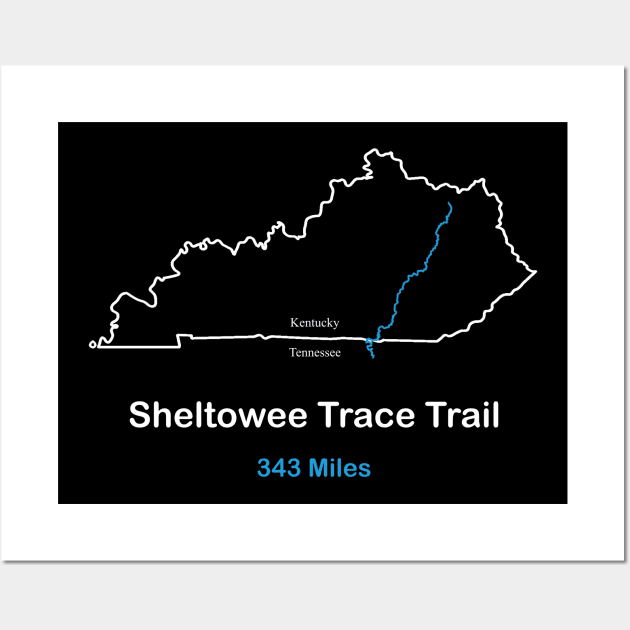 Sheltowee Trace National Recreation Trail Wall Art by numpdog